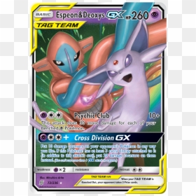 Espeon & Deoxys Gx"  Src="data - Pokemon Cards Tag Team, HD Png Download - sableye png